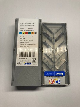 Płytki ISCAR DGR 3102 J 6D IC328