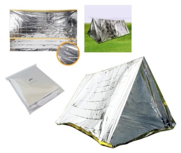 ПАЛАТКА, СПАЛЬНЫЙ МЕШОК, ОДЕЯЛО ИЗ ФОЛЬГИ NRC, ТЕРМОСПАСЕНИЕ