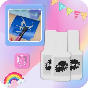 НАБОР МОЮЩИХСЯ БЛЕСКОВЫХ ТАТУ ДЛЯ ДЕТЕЙ СВЕТЯЩИЕСЯ ШАБЛОНЫ