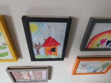 Рамка А4 для детских рисунков Художественные детские рамки для картин и фотографий.