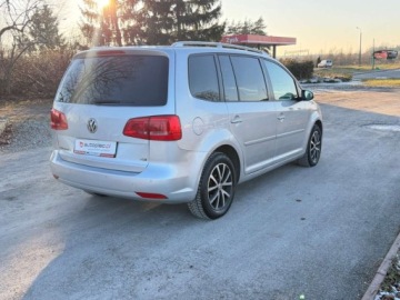 Volkswagen Touran II 1.6 TDI 105KM 2014 Volkswagen Touran Raty Panorama Automat DSG Klimatronic Navi 7 osobowy Za, zdjęcie 19