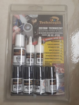 Zestaw techniczny Technicqll PP, PE, PFTE 7 części