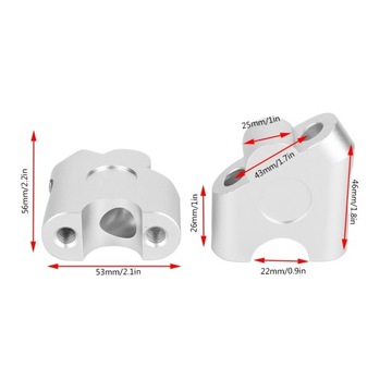 ADAPTER PODWYŻSZENIE KIEROWNICY 22mm 1111