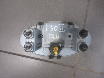 HYUNDAI I30 II T2U HB ЭМБЛЕМА С КАПЮШОНОМ И ЛОГОТИПОМ