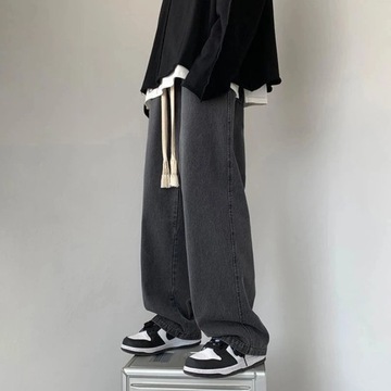 Wide Leg Cargo Pants 2023 Streetwear Baggy Jeans N