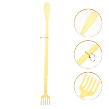 Портативная чесалка для спины с рожком для обуви