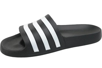 KLAPKI MĘSKIE ADIDAS ADILETTE CZARNE KLASYCZNE IDEALNE NA BASEN 47