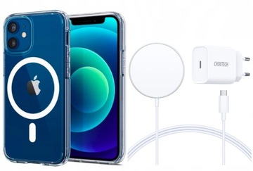 Etui MAGSAFE do iPhone 11 Pro +ŁADOWARKA MAG+SZKŁO