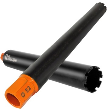 OTWORNICA DIAMENTOWA DO WIERTNICY 52x450 MM 1 1/4 BETON ZBROJONY NA MOKRO