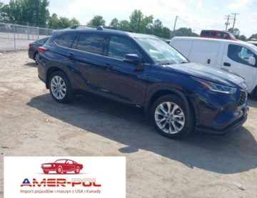 Toyota Highlander III 2022 Toyota Highlander 2022 TOYOTA HIGHLANDER HYBRID LIMITED 2.5 Hybryda 186KM