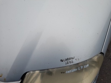 VW SHARAN I ПОДЪЕМ КАПОТА КРЫШКА ДВИГАТЕЛЯ LB7Z