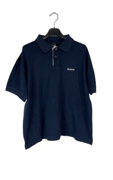 Reebok Granatowa Koszulka Męska Polo M 38