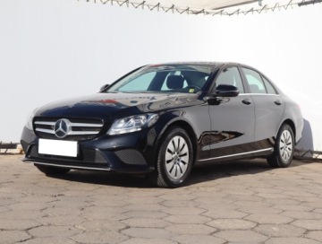 Mercedes Klasa C W205 Limuzyna Facelifting 1.6 C160 129KM 2019 Mercedes C C 160, Salon Polska, Serwis ASO, Klima, zdjęcie 1