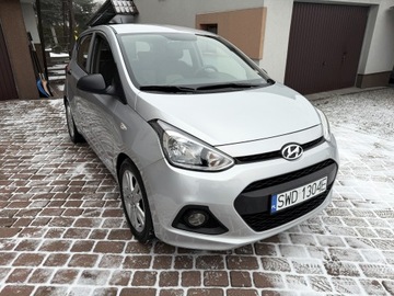 Hyundai i10 II Hatchback 1.0 LPGi 67KM 2014 Hyundai i10 Tylko 131tyśkm! 1WŁAŚCICIEL 2014 KLIMA 1.0 Prosta Benzyna ALU16, zdjęcie 3