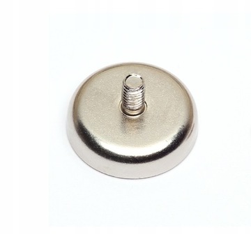 Magnes Neodymowy z Trzepinem MOCNY Średnica 10 mm C10 1,5 kg Uchwyt Chwytak