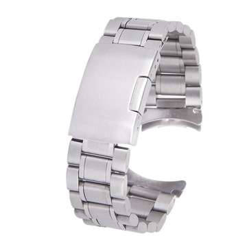 20MM PASEK ZEGARKA ZE STALI NIERDZEWNEJ ZAGIĘ