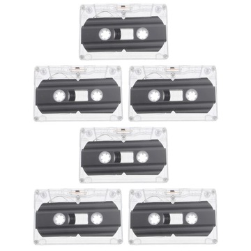 6 шт. ЧИСТЫЕ АУДИОКАССЕТЫ ЧУСТАЯ КАССЕТНАЯ ЛЕНТА своими руками
