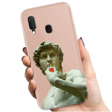 STYLOWE ETUI DO SAMSUNG GALAXY A20E WZORY JAKOŚĆ