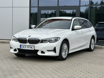 BMW Seria 3 G20-G21 Touring 2.0 320d 190KM 2020 BMW 320 Full LED, Skóra, Kamera, Alu, Gwarancja, zdjęcie 3