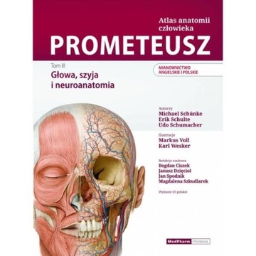 Atlas Anatomii Człowieka PROMETEUSZ TOM 3 PL/ENG