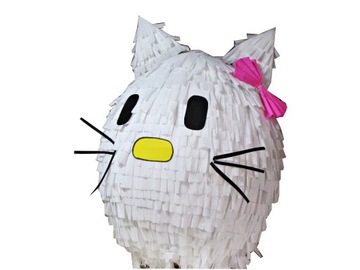 PINIATA URODZINOWA FUL ZESTAWHELLO KITTY 85CM XL