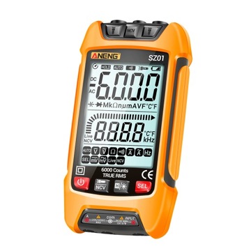 Aeneng SZ01 Smart 6000 считает цифровой мультиметр