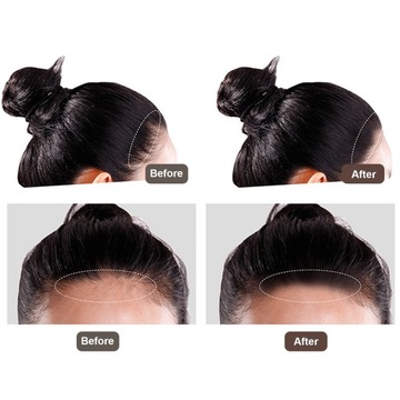 Прессованная пудра для теней для волос Белая пудра для временного нанесения KW.