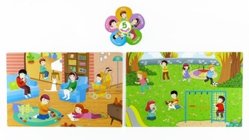 Человеческое тело Головоломка и игра CAROTINA LISCIANI