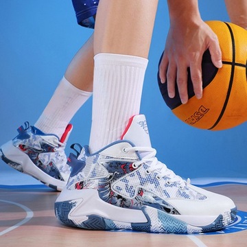 Męskie buty do koszykówki Oddychające trampki
