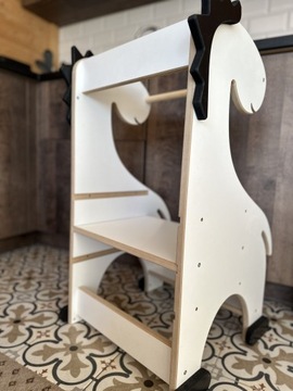 KITCHEN HELPER кухонный помощник табурет DINO белый МДФ SAFE