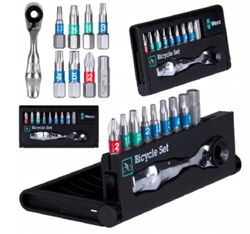WERA BICYCLE SET 9 BIT GRZECHOTKA ZYKLOP MINI 10EL