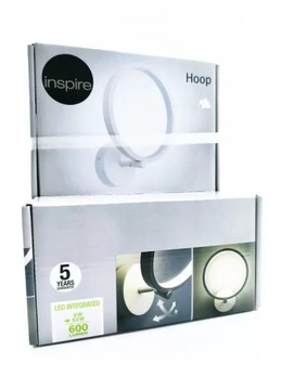 INSPIRE KINKIET LED HOOP 9W 800LM BIAŁY