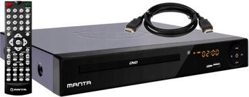 Manta ODTWARZACZ DVD072 HDMI EURO USB + Kabel HDMI