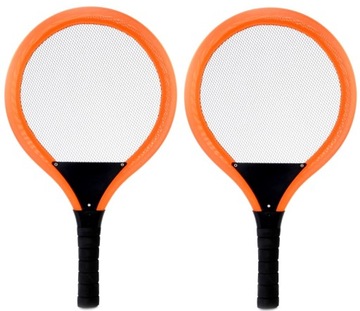 НАБОР РАКЕТОК + МЯЧ ДЛЯ БАДМИНТОНА 2 ЦВЕТА 50 СМ