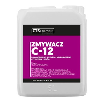 Zmywacz środek do mycia podłóg usuwa tłuste zabrudzenia CTS C-12