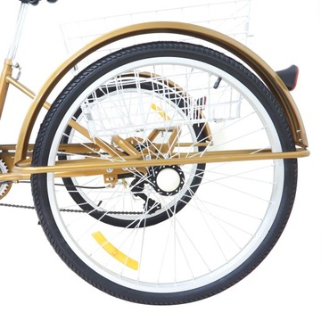 24-дюймовый реабилитационный трехколесный велосипед
