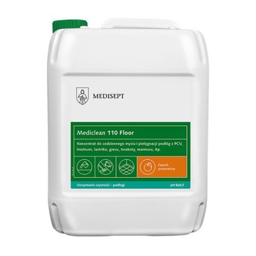 MEDICLEAN MC110 Mycie konserwacja podłóg 5L Orange