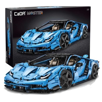 CADA KLOCKI SAMOCHÓD AUTO SPORTOWE SUPER CAR 770-4 3842 EL. DUŻĘ