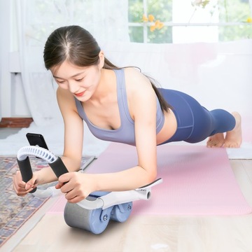 РОЛИК-КОЛЕСО ДЛЯ ТРЕНИРОВКИ МЫШЦ АБС