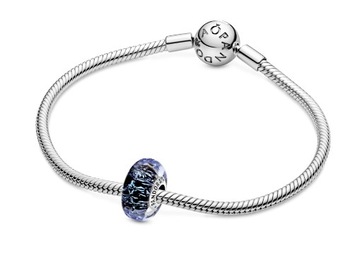 Charms Granatowe Fale Murano Pandora 798938C00