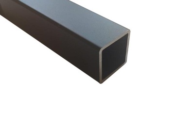 PROFIL ALUMINIOWY zamknięty 1 m CZARNY 20x20x1,5