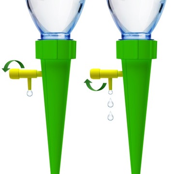 Диспенсер для ирригатора для растений и цветов с краном для полива