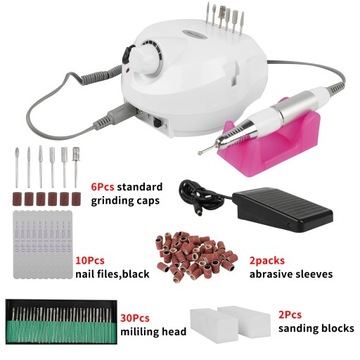 Clavier ZS603 Frezarka do manicure 65W - BIAŁA