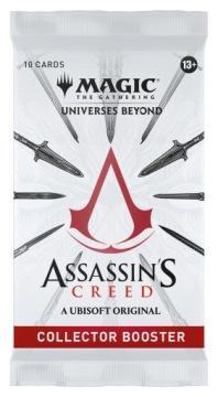 Коллекционный бустер Карты Assassin's Creed Карточная игра MtG Magic ПРЕМИУМ