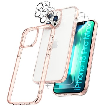 Etui 5 w 1 IPhone 13 Pro Max 6,7 Szkła Ochronne