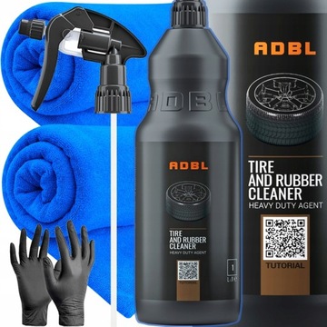 ADBL TIRE AND RUBBER CLEANER – Czyszczenie Opon i Gumy 1L