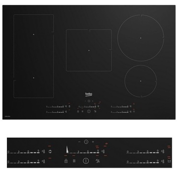 Индукционная варочная панель Beko HII85720UFT Таймер Booster 9 уровней Таймер 80 см