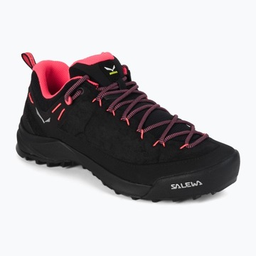 Buty turystyczne damskie Salewa Wildfire Leather czarne 37 (4.5 UK)