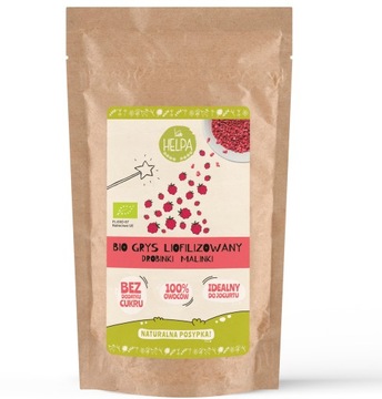 Helpa BIO GRYS LIOFILIZOWANY DROBINKI MALINKI