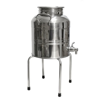 Кран шаровой KRANIK из нержавеющей стали KRAN 1/2 дюйма, резьба 1/2 дюйма, сталь INOX для кувшина